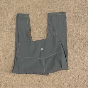 25” Inseam Blue Grey LuLu Align Leggings